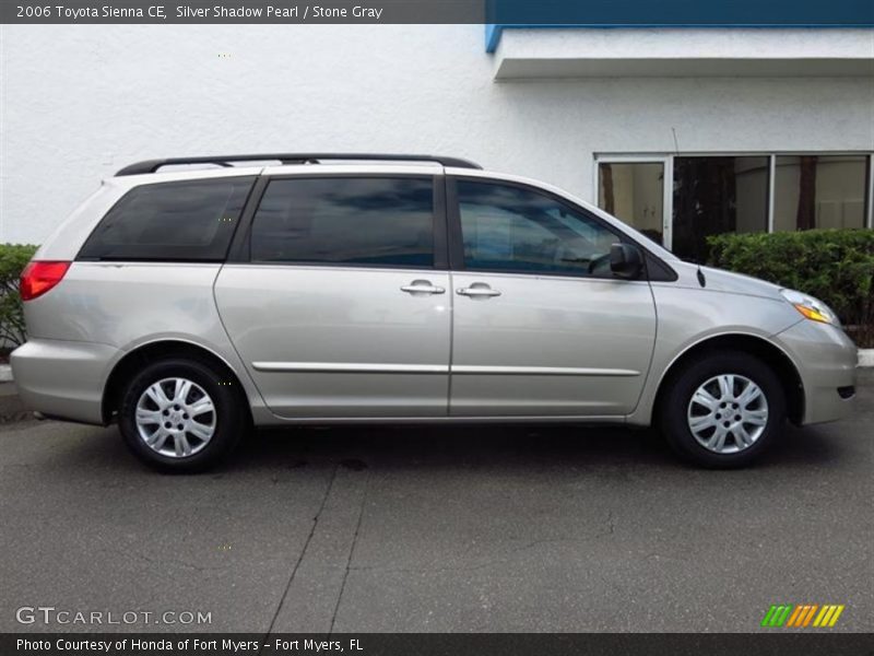 Silver Shadow Pearl / Stone Gray 2006 Toyota Sienna CE