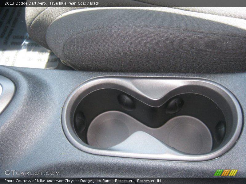 True Blue Pearl Coat / Black 2013 Dodge Dart Aero