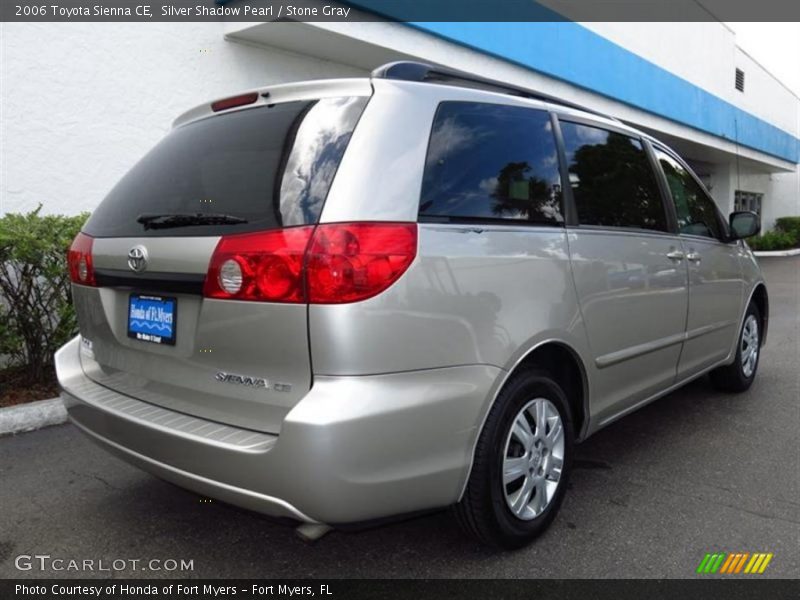 Silver Shadow Pearl / Stone Gray 2006 Toyota Sienna CE