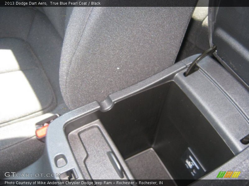 True Blue Pearl Coat / Black 2013 Dodge Dart Aero