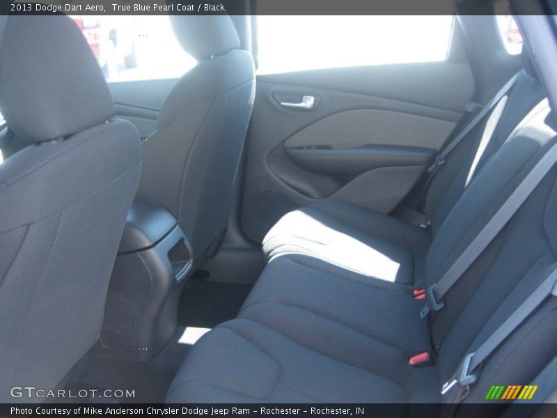 True Blue Pearl Coat / Black 2013 Dodge Dart Aero