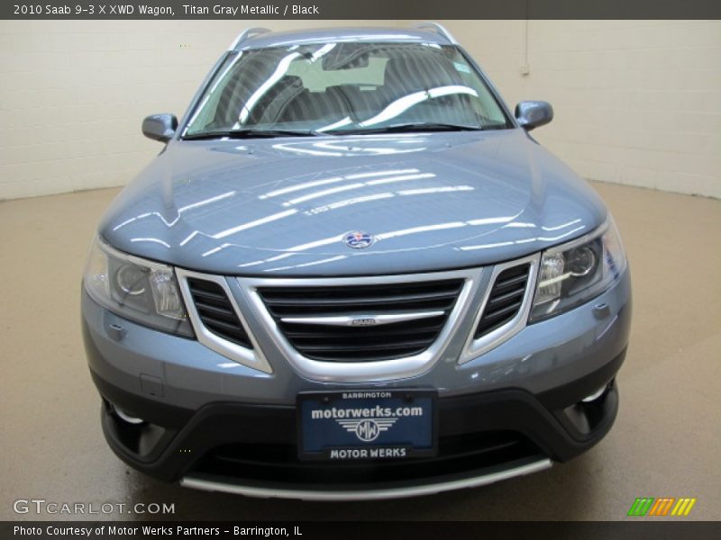 Titan Gray Metallic / Black 2010 Saab 9-3 X XWD Wagon