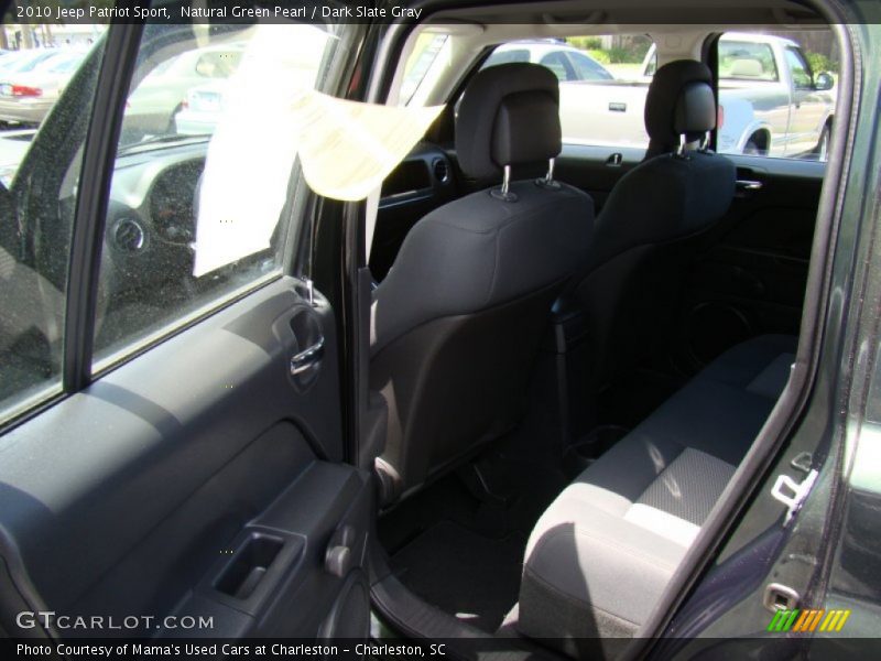 Natural Green Pearl / Dark Slate Gray 2010 Jeep Patriot Sport