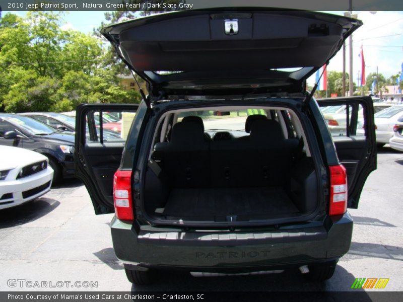 Natural Green Pearl / Dark Slate Gray 2010 Jeep Patriot Sport