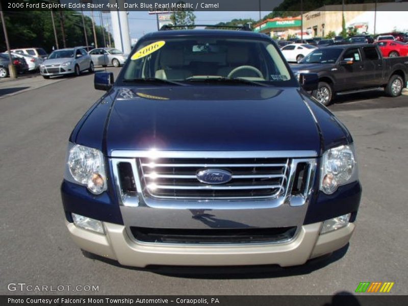 Dark Blue Pearl Metallic / Camel 2006 Ford Explorer Eddie Bauer 4x4