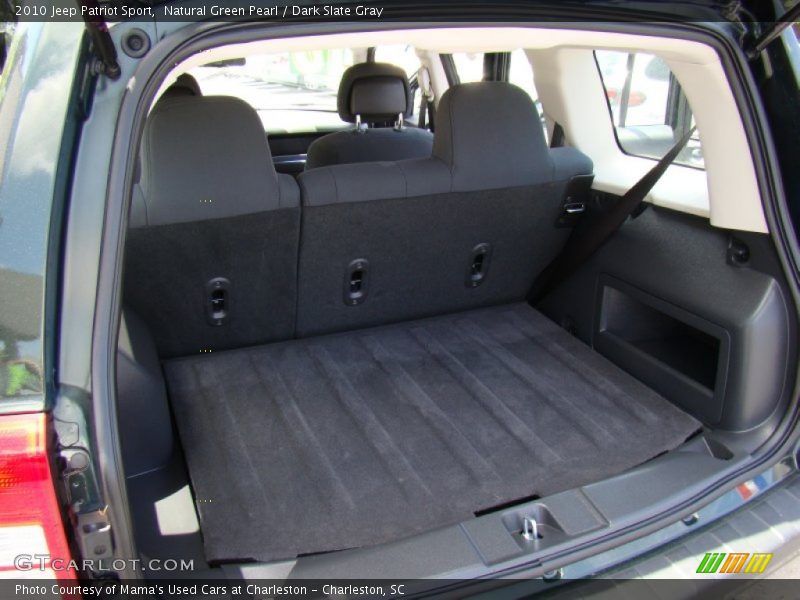 Natural Green Pearl / Dark Slate Gray 2010 Jeep Patriot Sport