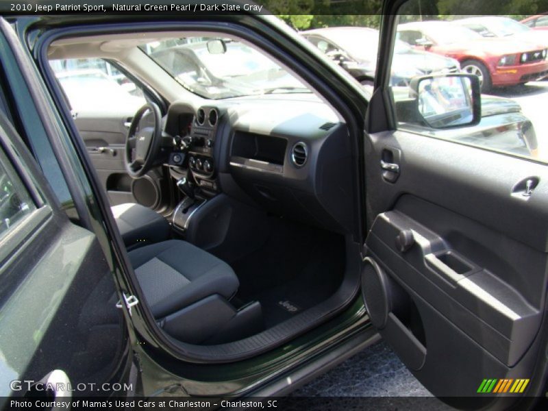 Natural Green Pearl / Dark Slate Gray 2010 Jeep Patriot Sport