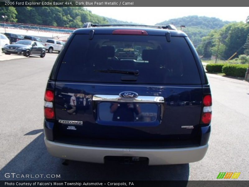 Dark Blue Pearl Metallic / Camel 2006 Ford Explorer Eddie Bauer 4x4