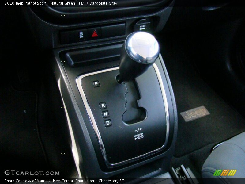 Natural Green Pearl / Dark Slate Gray 2010 Jeep Patriot Sport