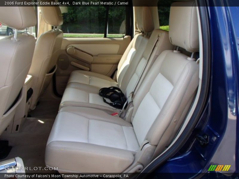 Dark Blue Pearl Metallic / Camel 2006 Ford Explorer Eddie Bauer 4x4