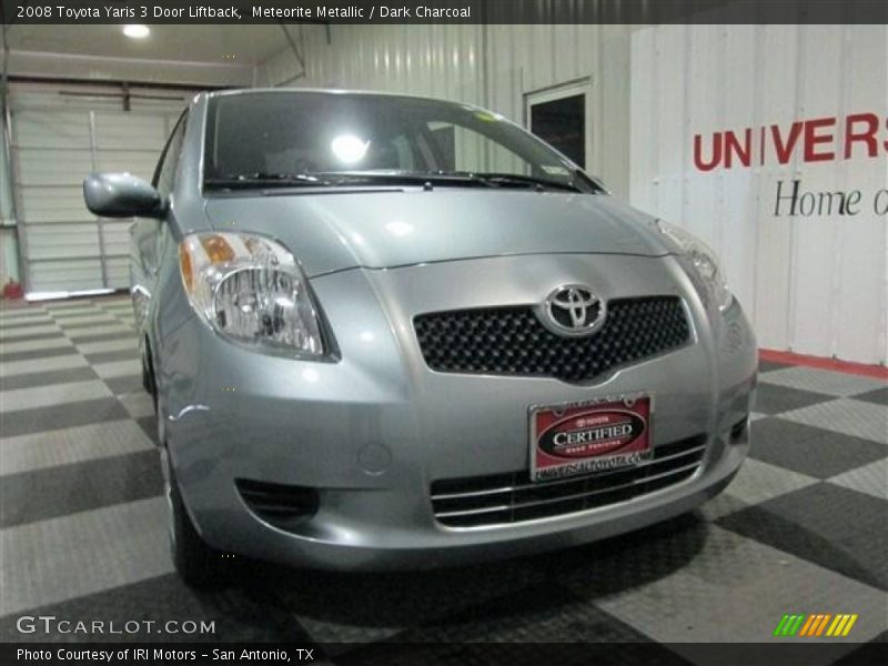 Meteorite Metallic / Dark Charcoal 2008 Toyota Yaris 3 Door Liftback