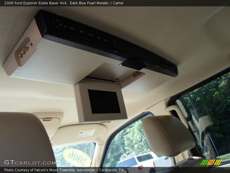 Dark Blue Pearl Metallic / Camel 2006 Ford Explorer Eddie Bauer 4x4