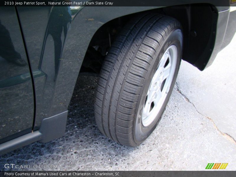 Natural Green Pearl / Dark Slate Gray 2010 Jeep Patriot Sport