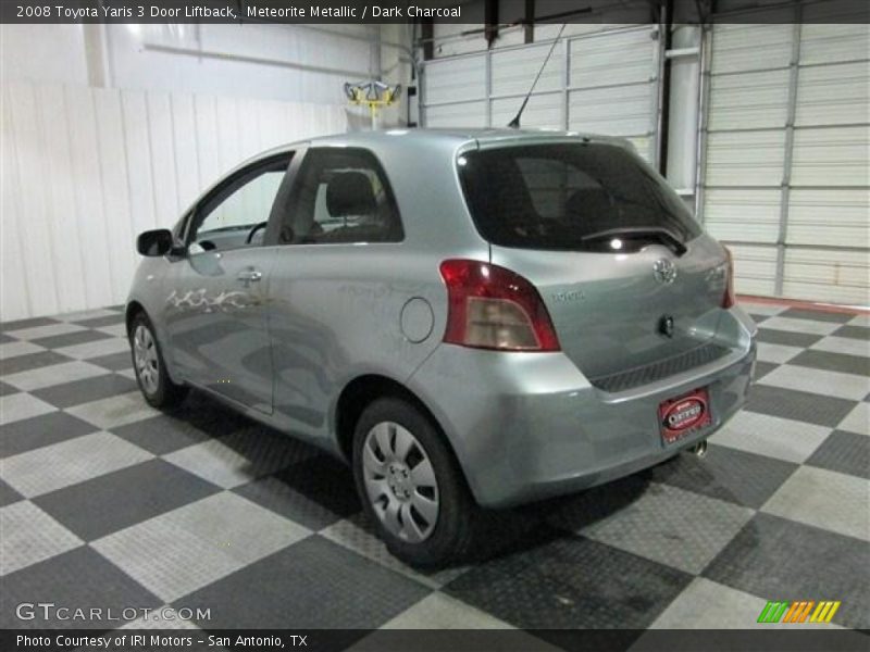 Meteorite Metallic / Dark Charcoal 2008 Toyota Yaris 3 Door Liftback