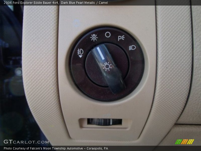 Dark Blue Pearl Metallic / Camel 2006 Ford Explorer Eddie Bauer 4x4