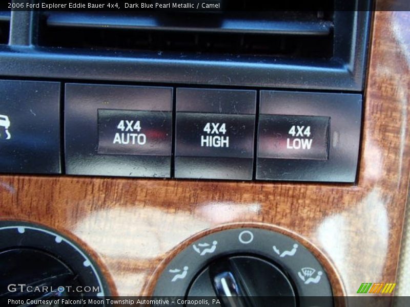 Dark Blue Pearl Metallic / Camel 2006 Ford Explorer Eddie Bauer 4x4