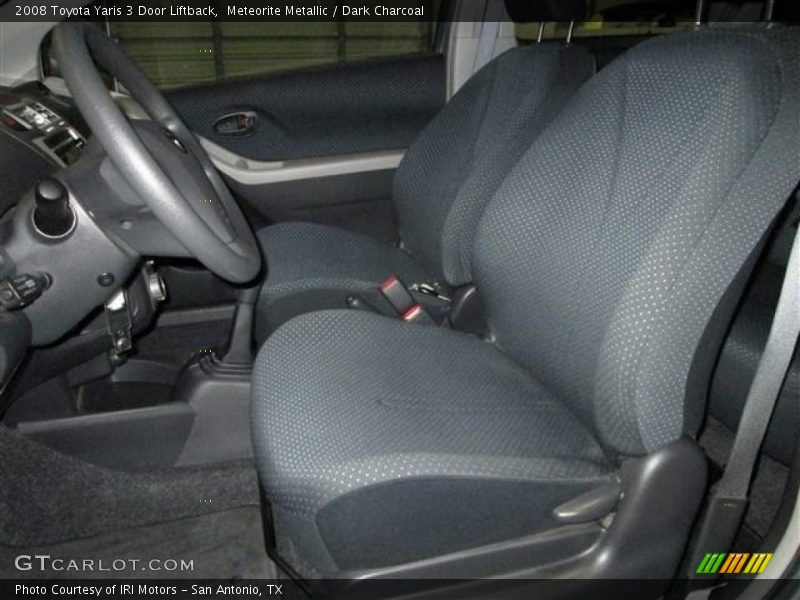 Meteorite Metallic / Dark Charcoal 2008 Toyota Yaris 3 Door Liftback
