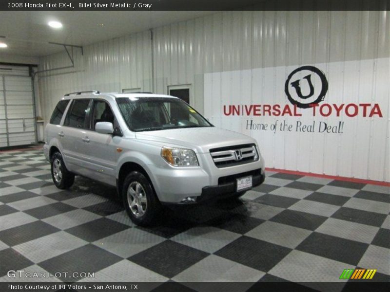 Billet Silver Metallic / Gray 2008 Honda Pilot EX-L