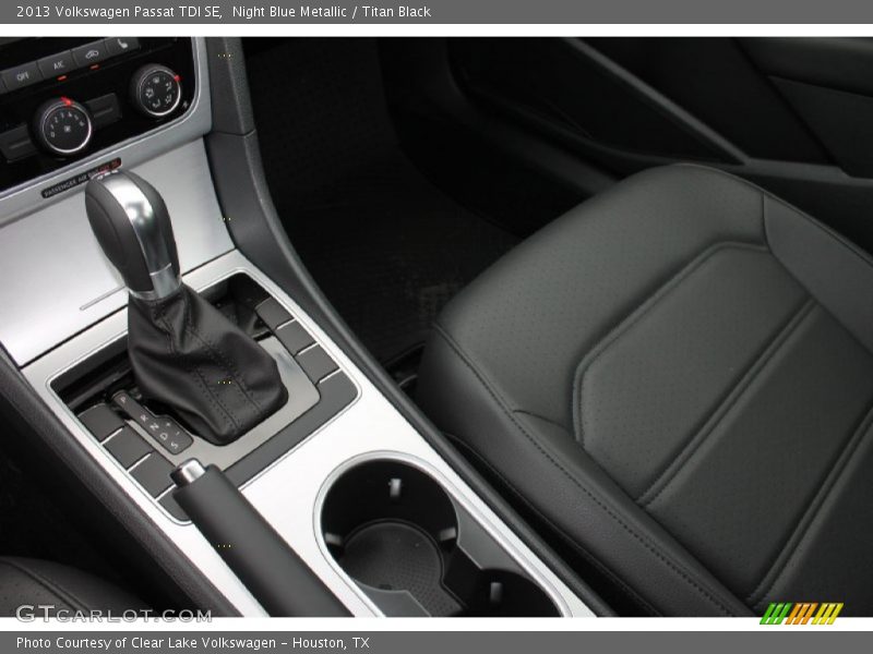 Night Blue Metallic / Titan Black 2013 Volkswagen Passat TDI SE