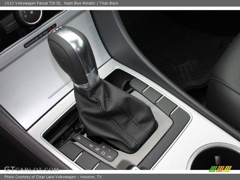 Night Blue Metallic / Titan Black 2013 Volkswagen Passat TDI SE