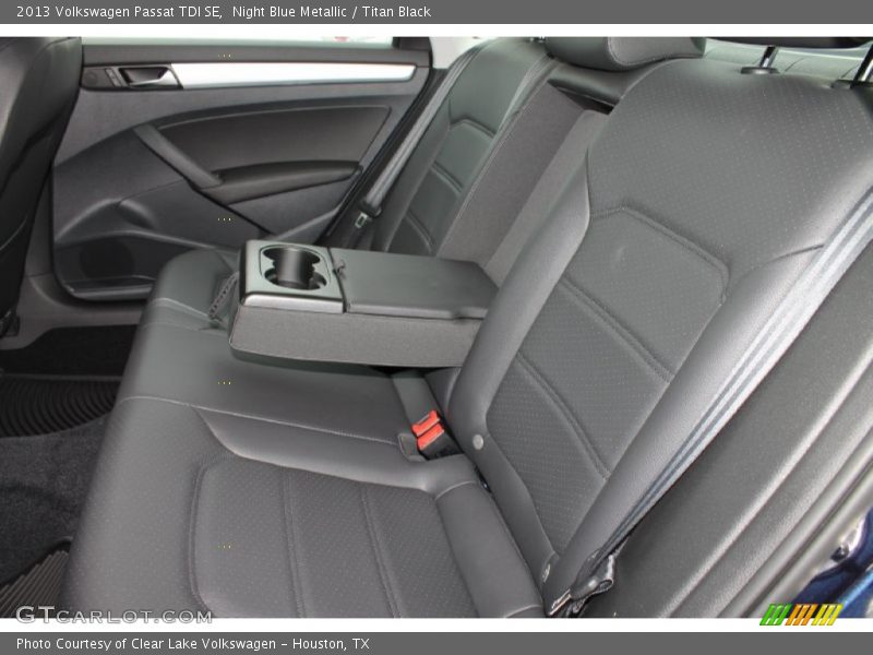 Night Blue Metallic / Titan Black 2013 Volkswagen Passat TDI SE