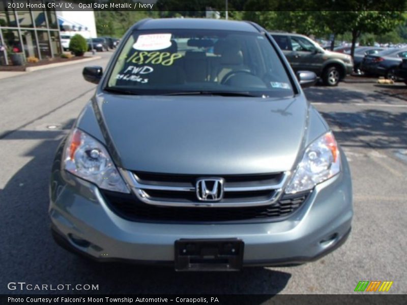 Opal Sage Metallic / Ivory 2010 Honda CR-V LX