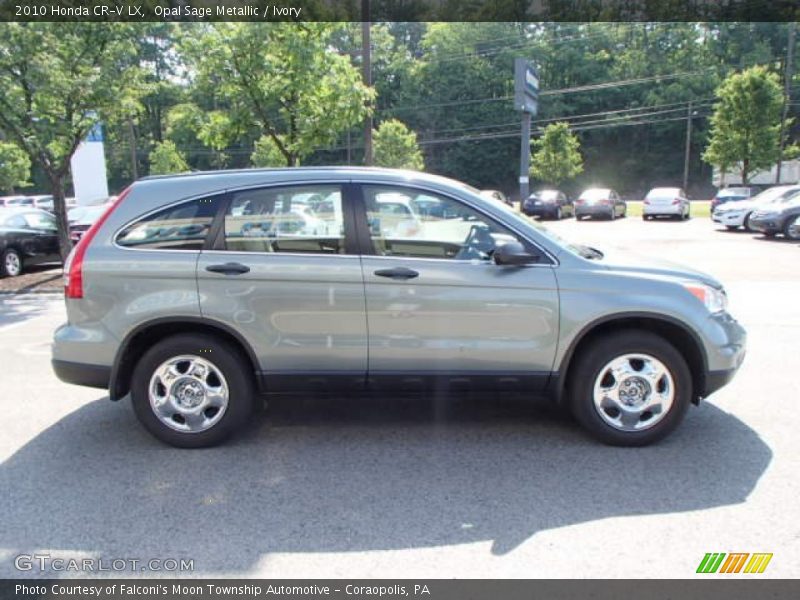 Opal Sage Metallic / Ivory 2010 Honda CR-V LX