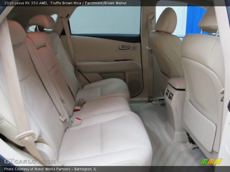 Truffle Brown Mica / Parchment/Brown Walnut 2010 Lexus RX 350 AWD