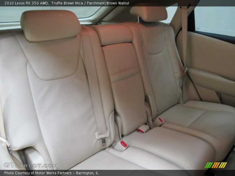 Truffle Brown Mica / Parchment/Brown Walnut 2010 Lexus RX 350 AWD
