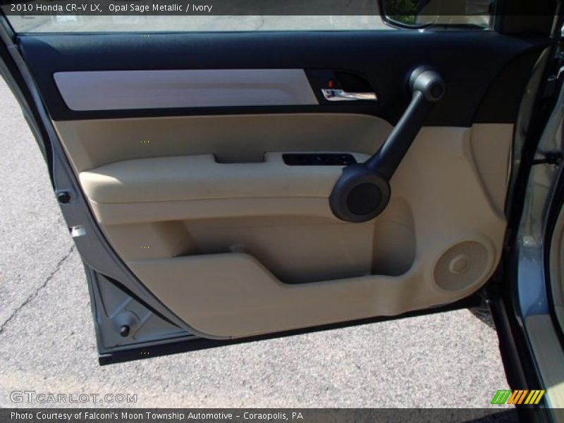Opal Sage Metallic / Ivory 2010 Honda CR-V LX