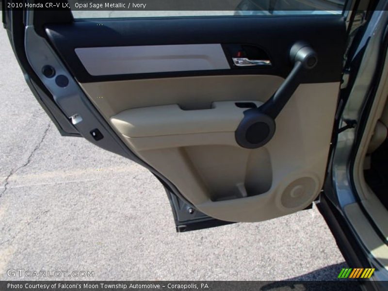 Opal Sage Metallic / Ivory 2010 Honda CR-V LX