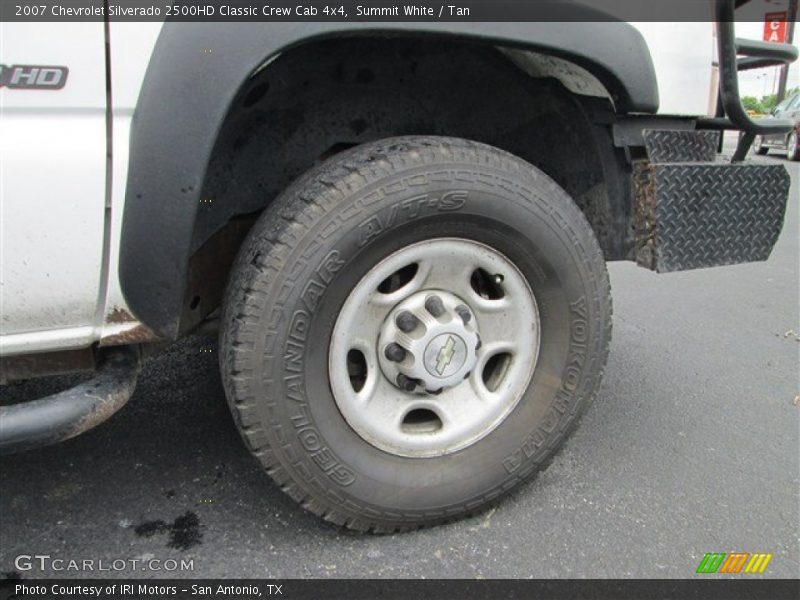 Summit White / Tan 2007 Chevrolet Silverado 2500HD Classic Crew Cab 4x4