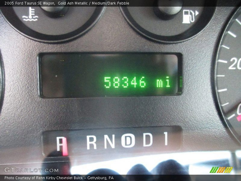 Gold Ash Metallic / Medium/Dark Pebble 2005 Ford Taurus SE Wagon