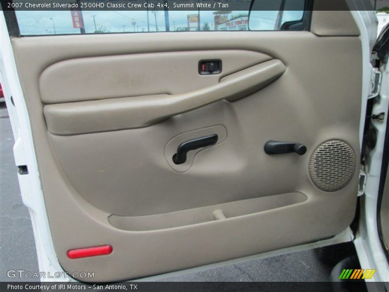 Summit White / Tan 2007 Chevrolet Silverado 2500HD Classic Crew Cab 4x4