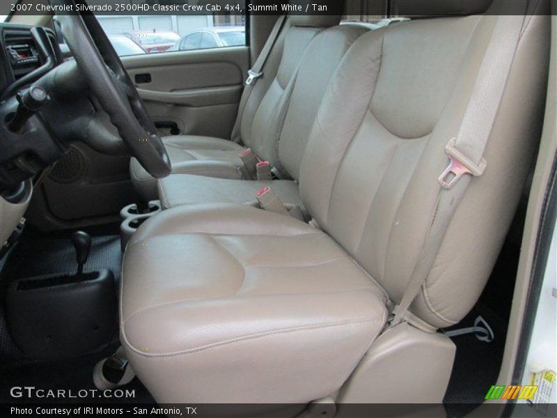 Summit White / Tan 2007 Chevrolet Silverado 2500HD Classic Crew Cab 4x4