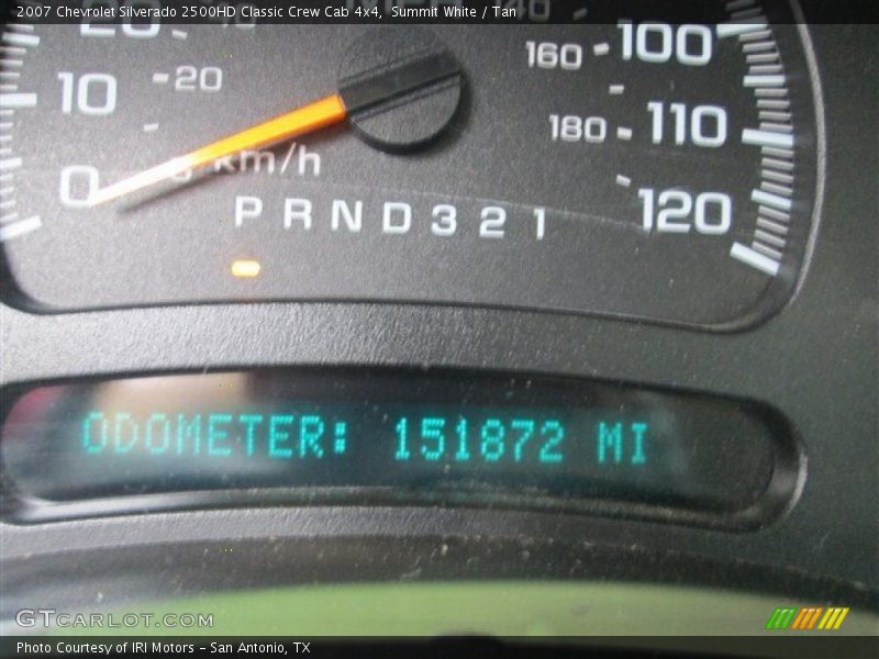 Summit White / Tan 2007 Chevrolet Silverado 2500HD Classic Crew Cab 4x4