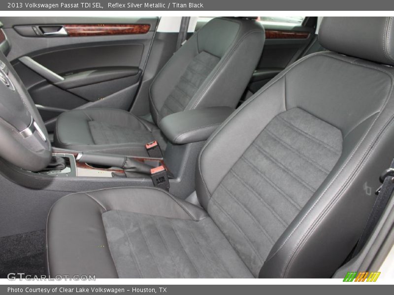 Reflex Silver Metallic / Titan Black 2013 Volkswagen Passat TDI SEL