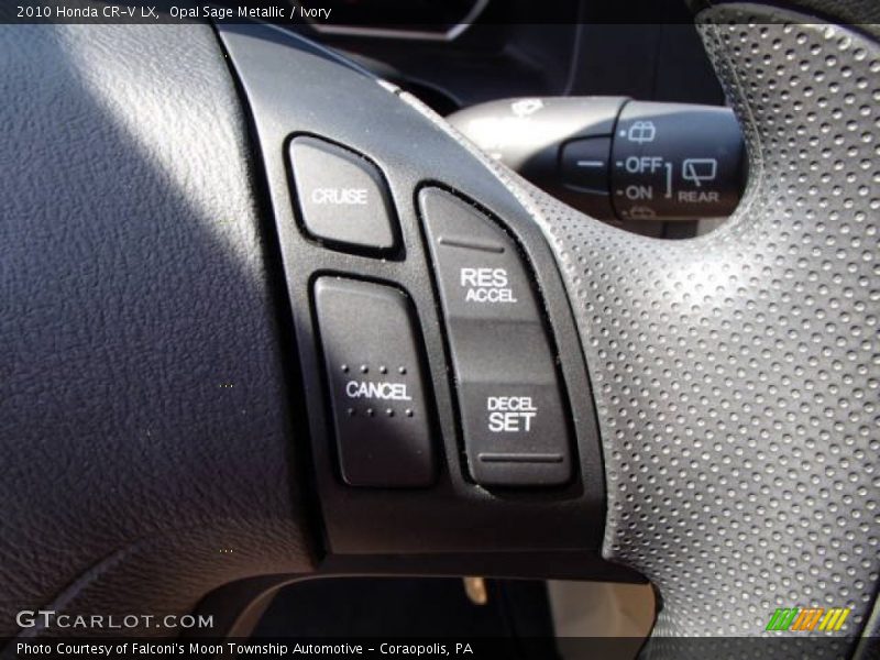 Opal Sage Metallic / Ivory 2010 Honda CR-V LX