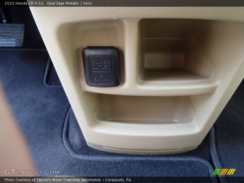 Opal Sage Metallic / Ivory 2010 Honda CR-V LX