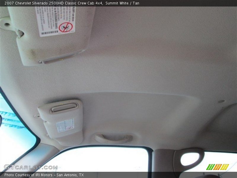 Summit White / Tan 2007 Chevrolet Silverado 2500HD Classic Crew Cab 4x4