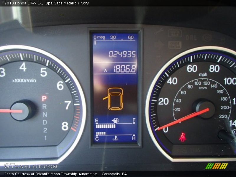 Opal Sage Metallic / Ivory 2010 Honda CR-V LX