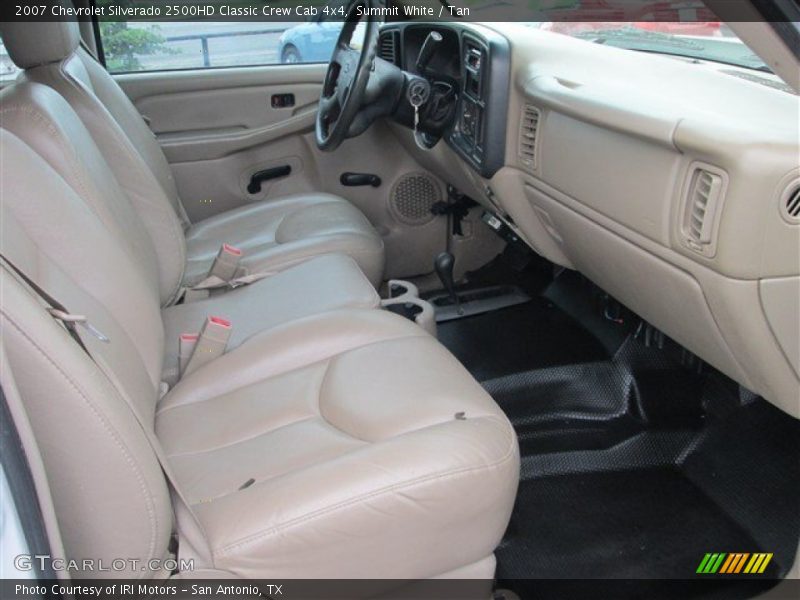 Summit White / Tan 2007 Chevrolet Silverado 2500HD Classic Crew Cab 4x4