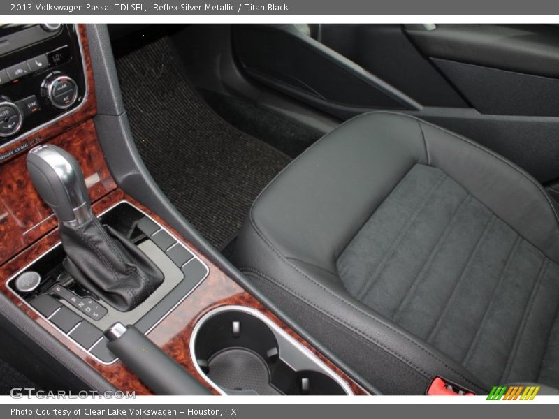 Reflex Silver Metallic / Titan Black 2013 Volkswagen Passat TDI SEL