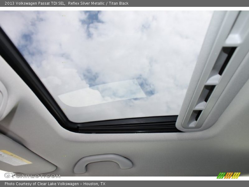 Reflex Silver Metallic / Titan Black 2013 Volkswagen Passat TDI SEL