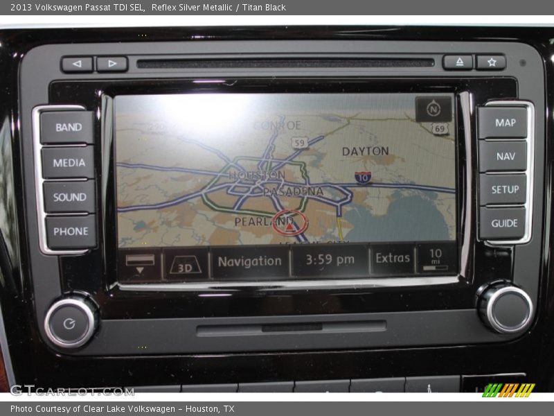 Reflex Silver Metallic / Titan Black 2013 Volkswagen Passat TDI SEL