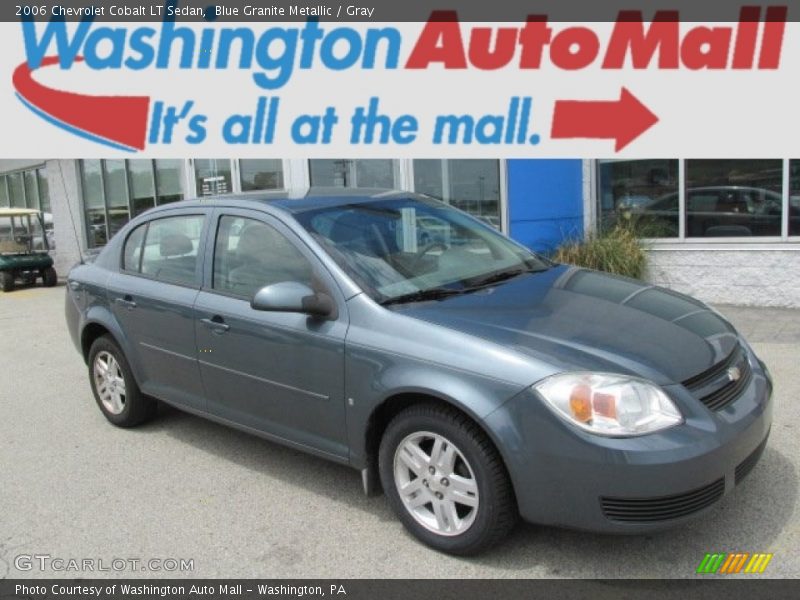 Blue Granite Metallic / Gray 2006 Chevrolet Cobalt LT Sedan