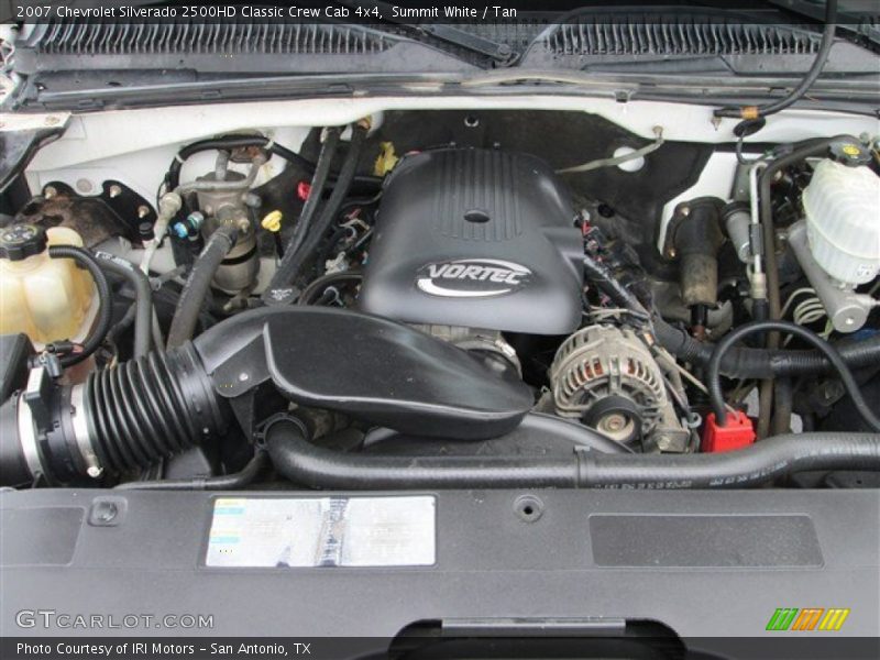Summit White / Tan 2007 Chevrolet Silverado 2500HD Classic Crew Cab 4x4