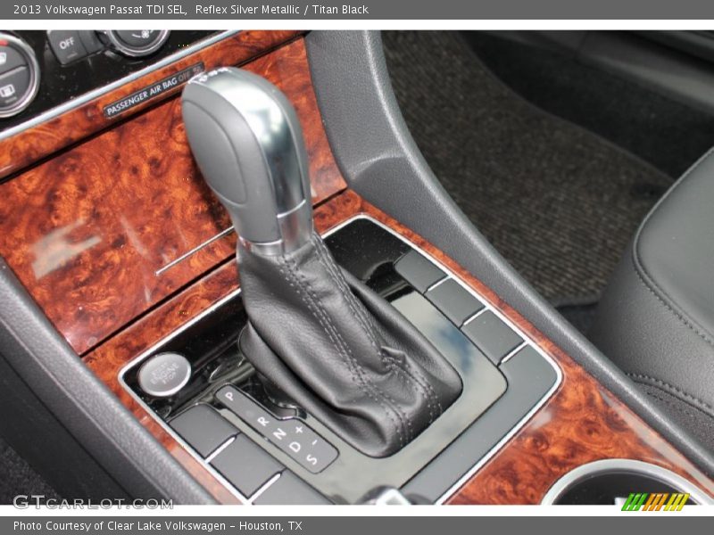Reflex Silver Metallic / Titan Black 2013 Volkswagen Passat TDI SEL