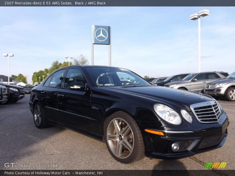 Black / AMG Black 2007 Mercedes-Benz E 63 AMG Sedan