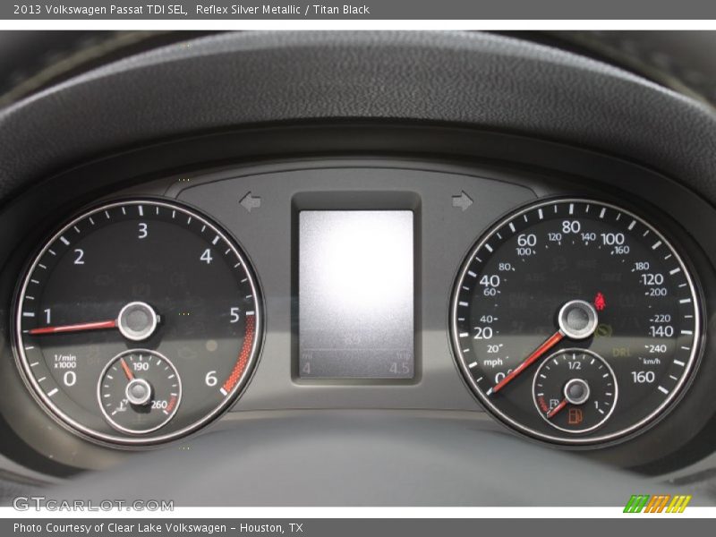 Reflex Silver Metallic / Titan Black 2013 Volkswagen Passat TDI SEL